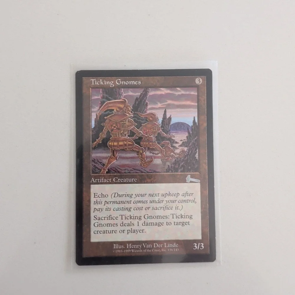 MTG 1990's Vintage Card Lot 8 Artifact Pack To Sleeve Near Mint